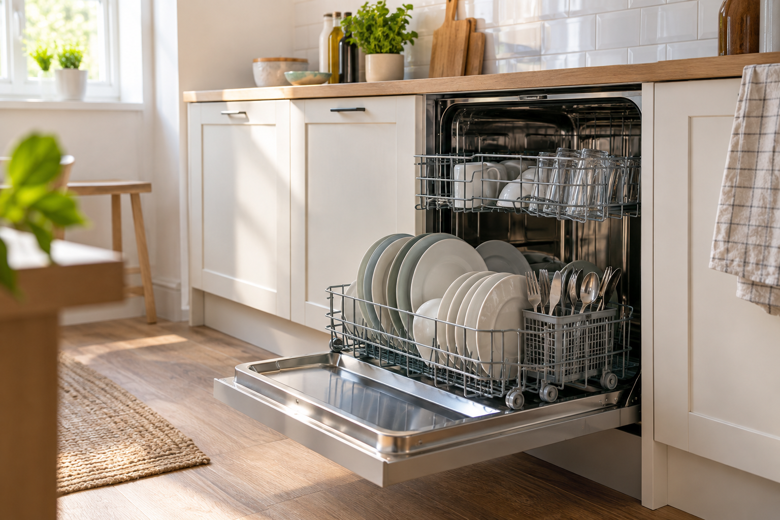 Cómo usar el lavavajillas para gastar menos agua y energía